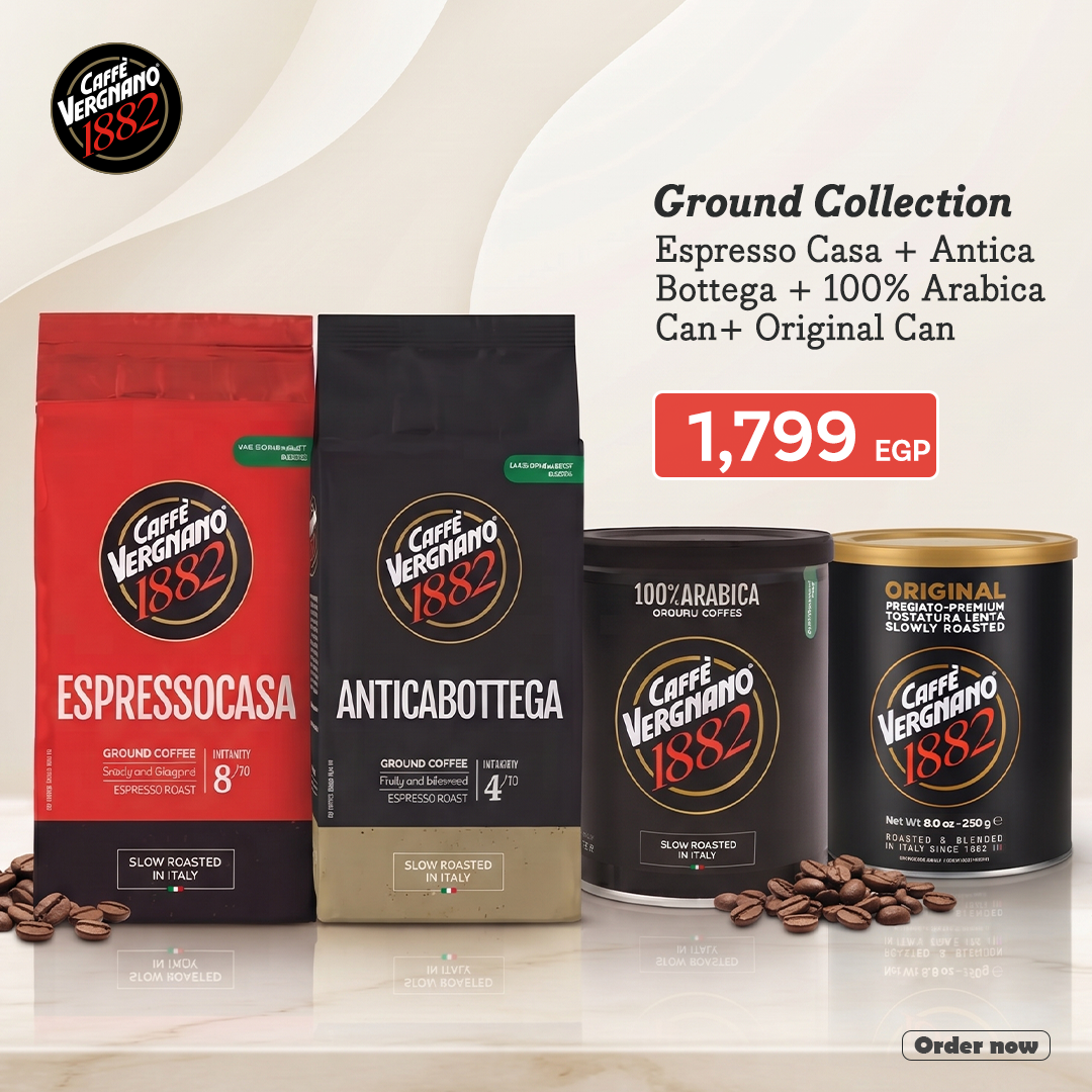 Ground Espresso Casa, Antica Bottega, 100% Arabica Can