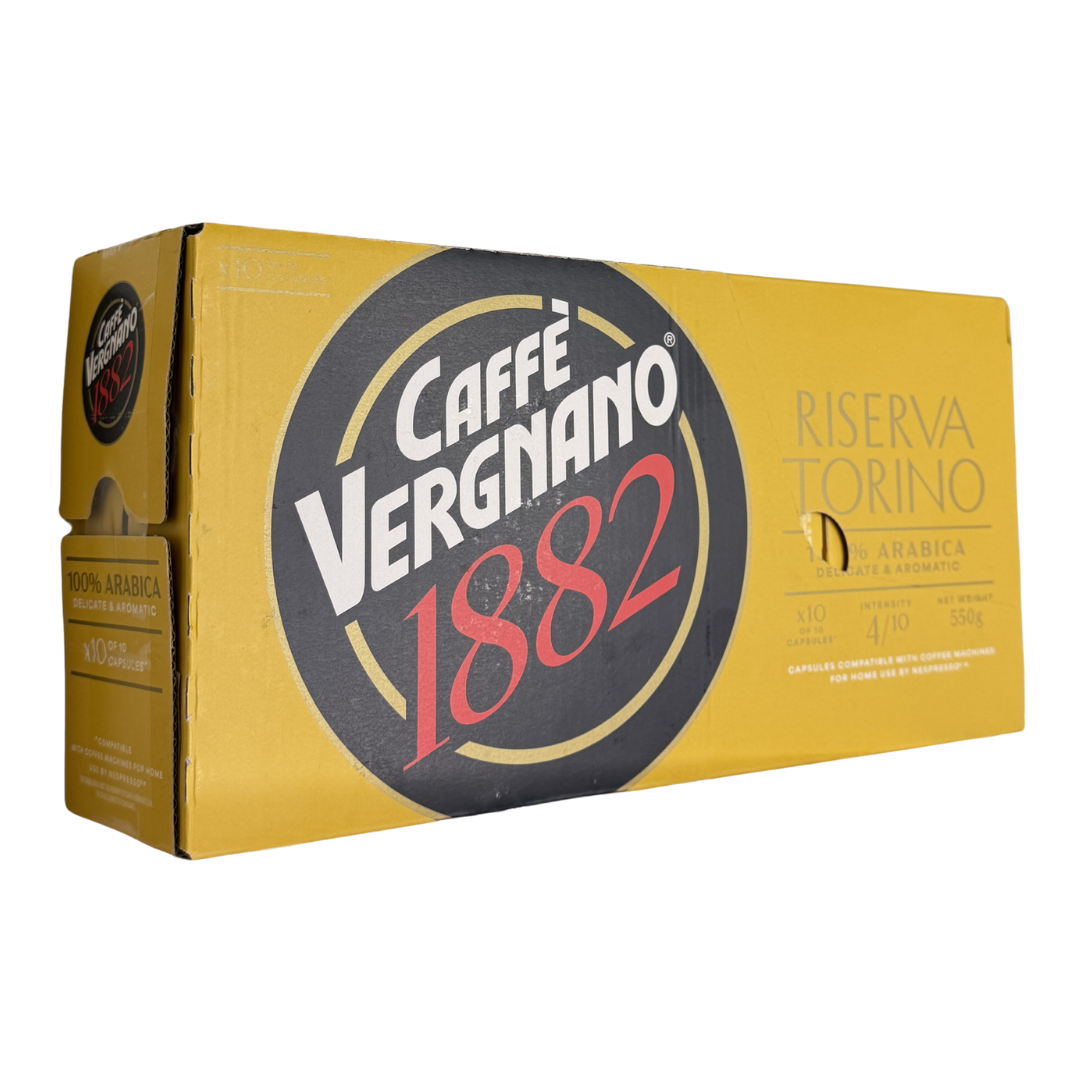100 % Arabica – Nespresso - Reserva Torino Back