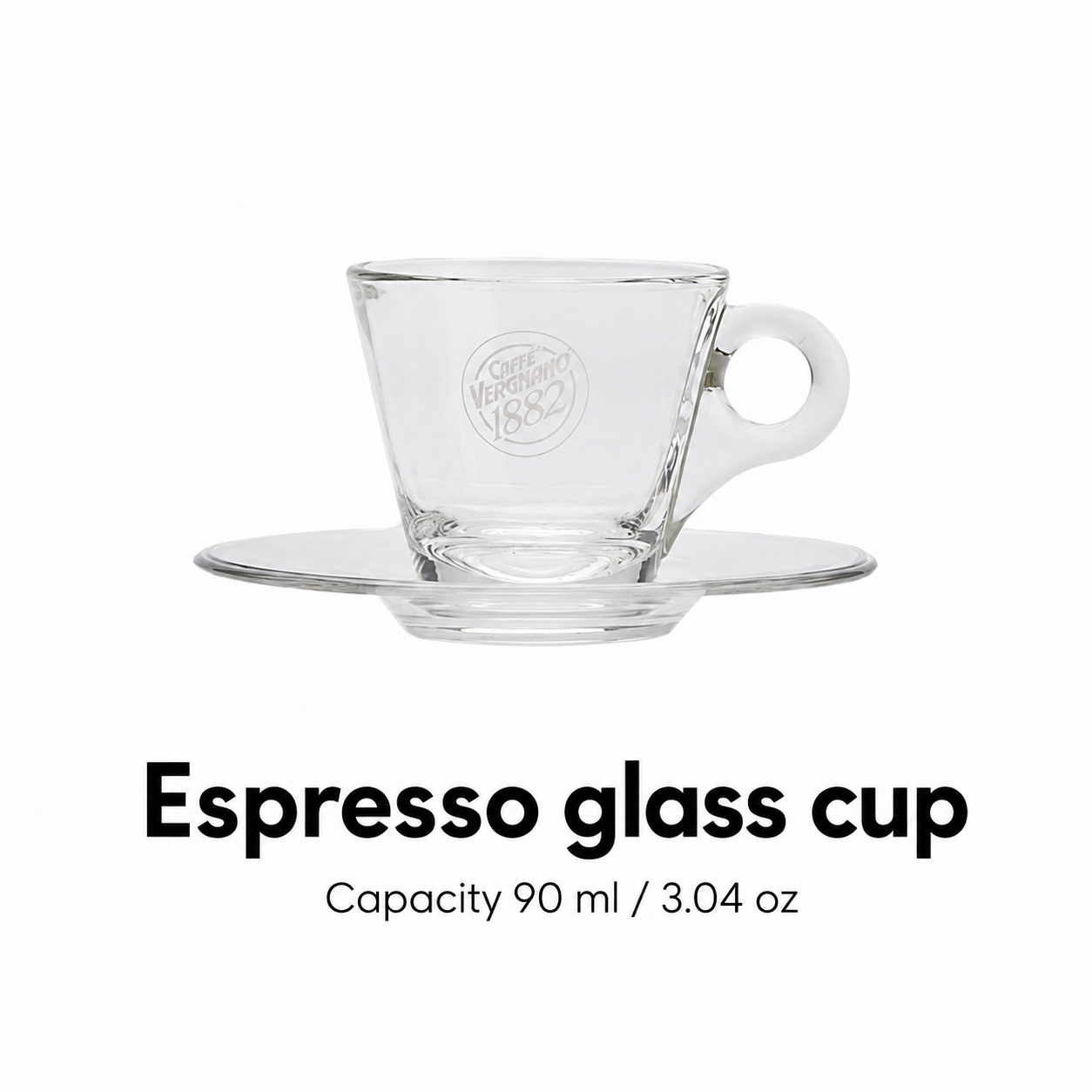 Espresso glass cup