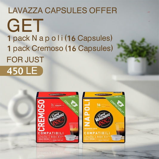 LAVAZZA capsules Offer
