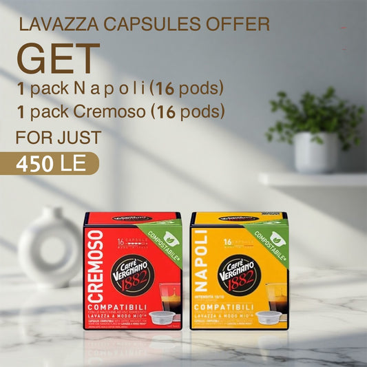 Lavazza capsules Offer